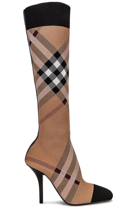 womens burberry winter boots|Burberry dolman knee high boot.